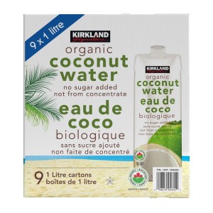 Kirkland Signature Organic Sugar Free Coconut Water